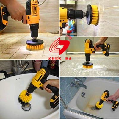 3 Satz-automatischer Waschanlage-Bohrgerät-Bürsten-Satz 4