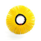 Injection Plastic Road Sweeper Brush Straight Filament With Disc Ring