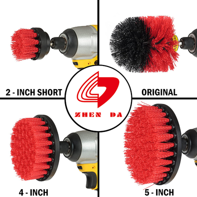 4 Pieces Wheel Cleaning Brush Car Cleaning Brush Drill Brush